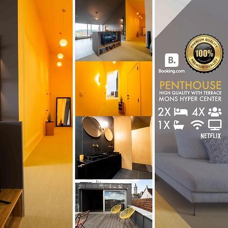 Luxury Penthouse & Terrace - Mons City Center Luaran gambar