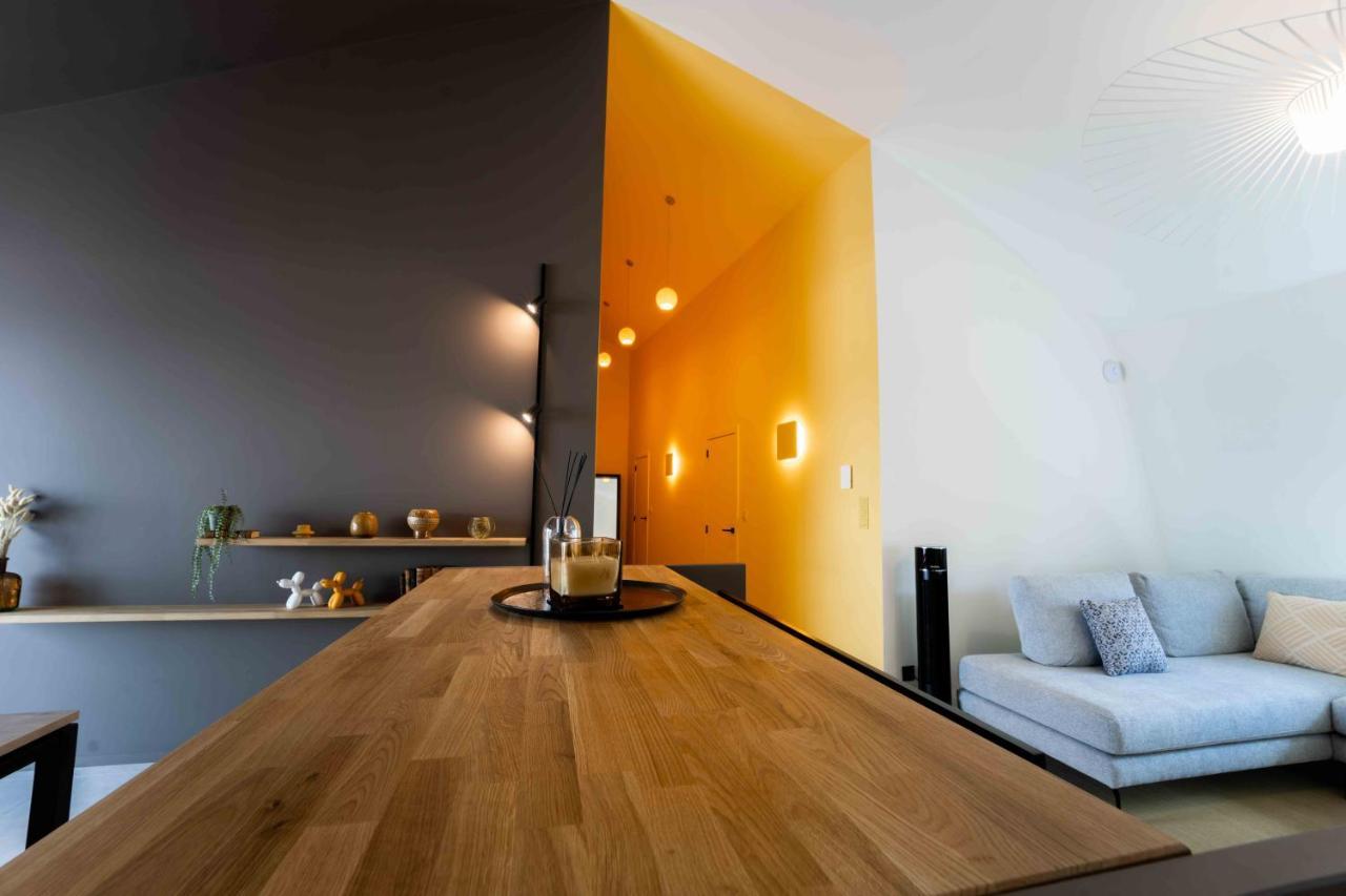 Luxury Penthouse & Terrace - Mons City Center Luaran gambar