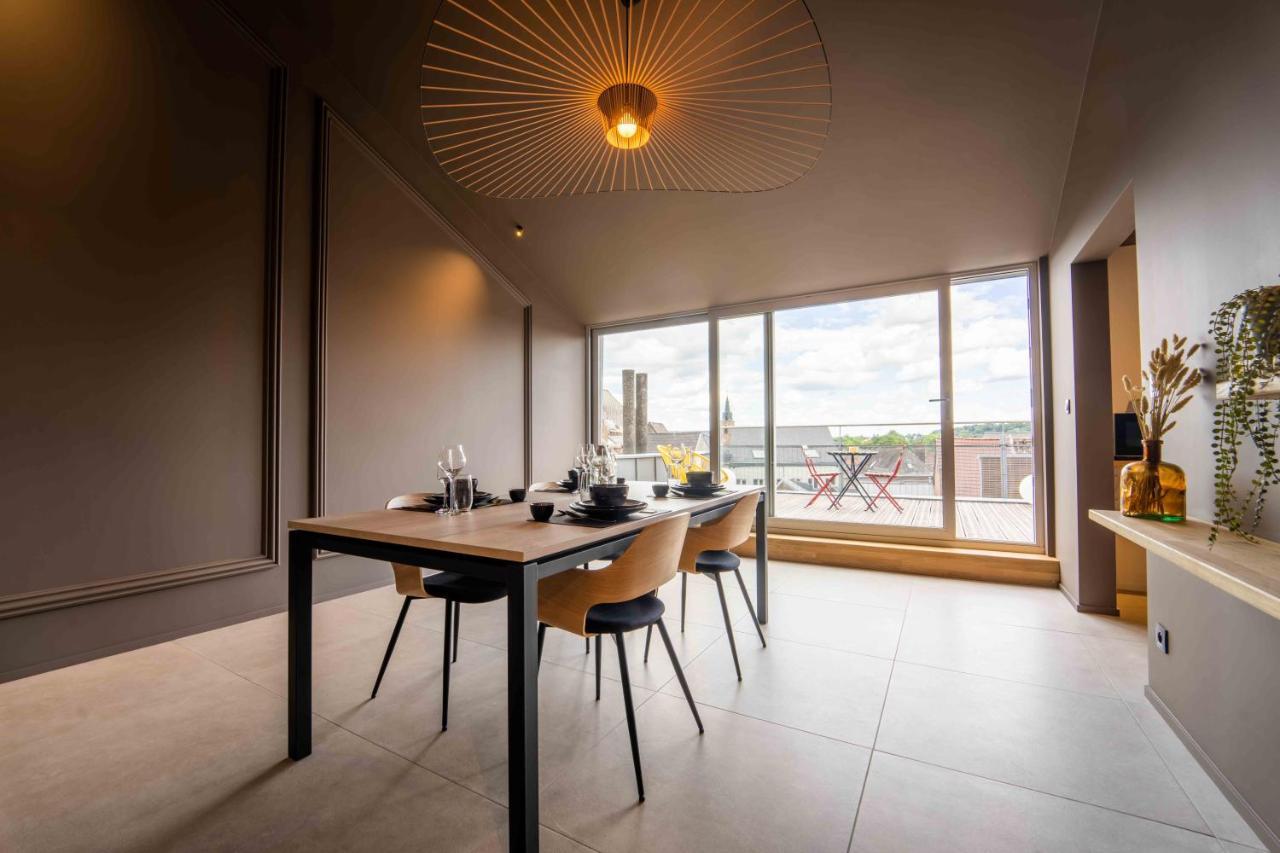 Luxury Penthouse & Terrace - Mons City Center Luaran gambar